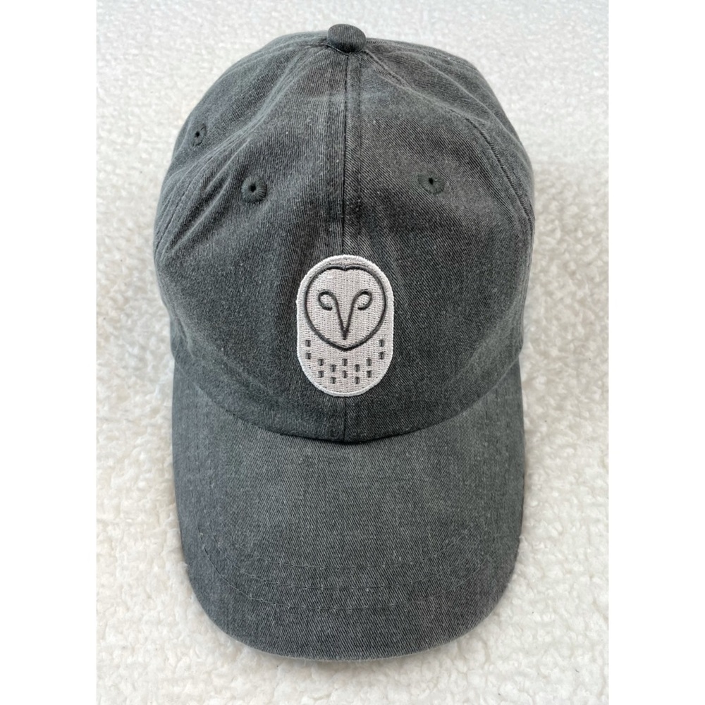(NWOT) ADAMS • Grey Samsara Owl Baseball Cap